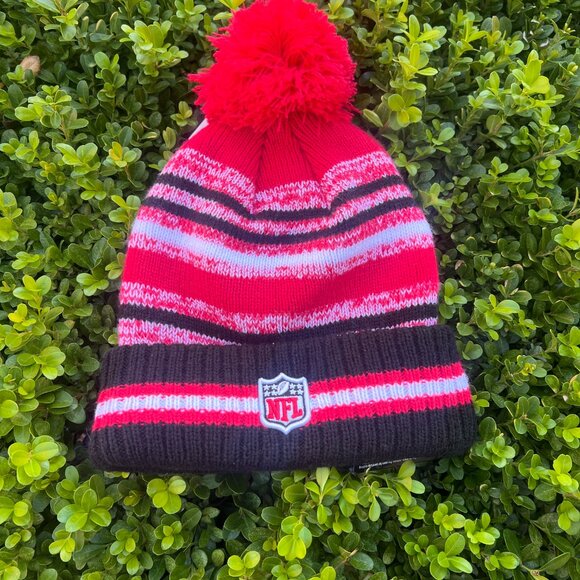 NWT Kansas City Chiefs NFL Beanie with Removable Pom Pom - New Era - Picture 5 of 6